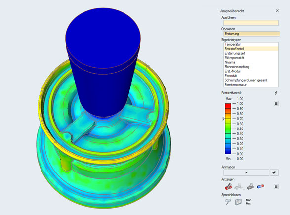 Füllsimulation Füllsimulation